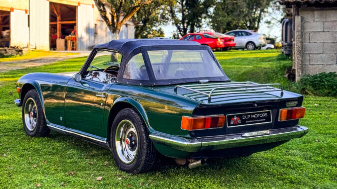 Triumph TR6 détail