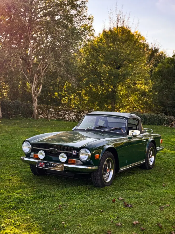 Remise en état Triumph TR6 à l'atelier DLP Motors